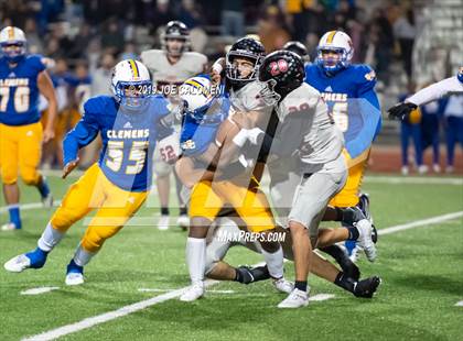 Thumbnail 2 in Clemens vs Bowie (UIL 6A Bi-District Playoff) photogallery.