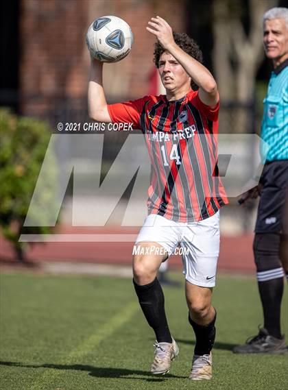 Thumbnail 1 in Tampa Prep vs. Tampa Catholic photogallery.