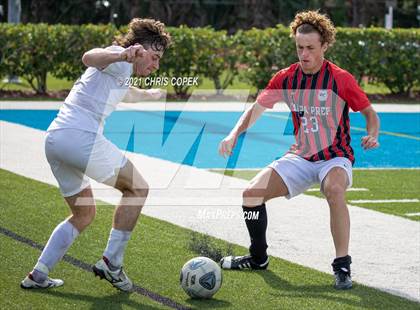 Thumbnail 1 in Tampa Prep vs. Tampa Catholic photogallery.