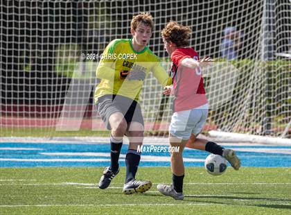 Thumbnail 2 in Tampa Prep vs. Tampa Catholic photogallery.