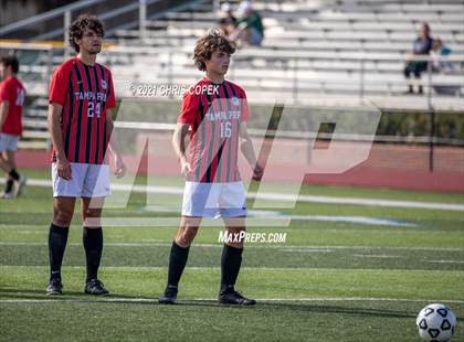 Thumbnail 1 in Tampa Prep vs. Tampa Catholic photogallery.