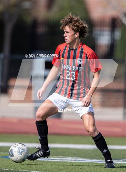 Thumbnail 1 in Tampa Prep vs. Tampa Catholic photogallery.