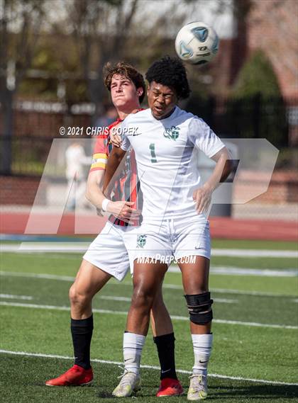 Thumbnail 1 in Tampa Prep vs. Tampa Catholic photogallery.