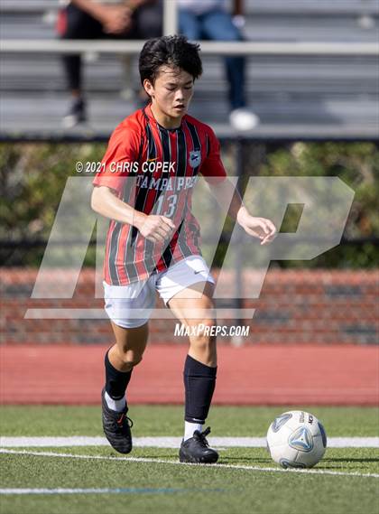 Thumbnail 2 in Tampa Prep vs. Tampa Catholic photogallery.