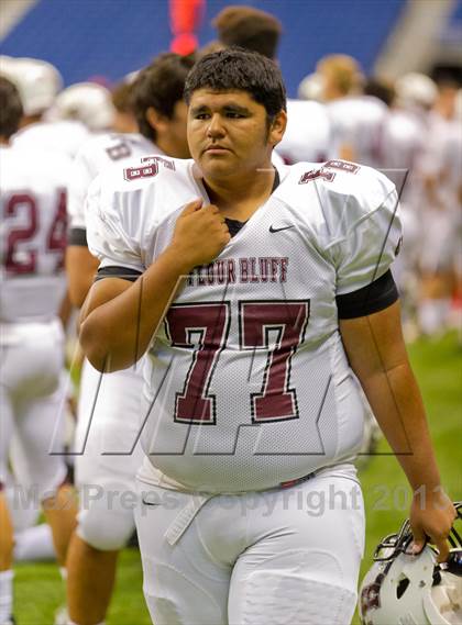 Thumbnail 3 in Flour Bluff vs. Calhoun (UIL 4A D2 Region 4 Area Playoff) photogallery.