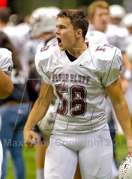 Thumbnail 2 in Flour Bluff vs. Calhoun (UIL 4A D2 Region 4 Area Playoff) photogallery.