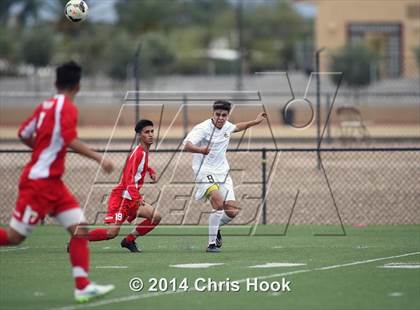 Thumbnail 3 in Tucson High Magnet School @ Salpointe Catholic (Brandon Bean Kickoff Classic - Semifinal) photogallery.
