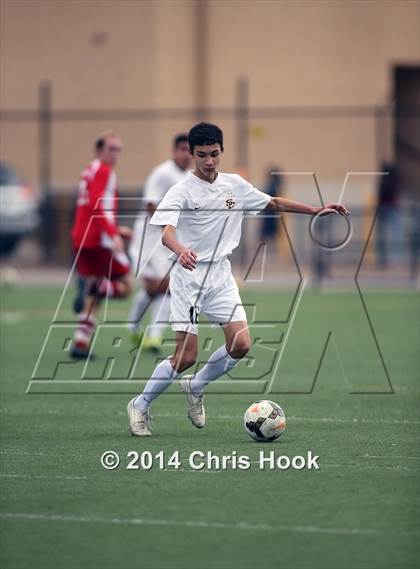 Thumbnail 2 in Tucson High Magnet School @ Salpointe Catholic (Brandon Bean Kickoff Classic - Semifinal) photogallery.