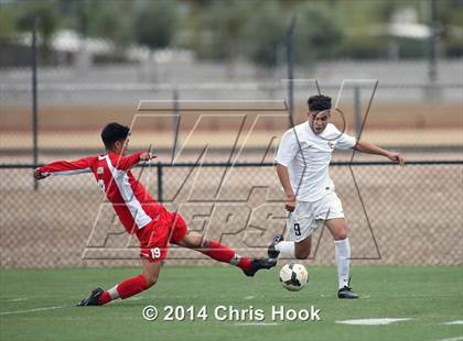 Thumbnail 2 in Tucson High Magnet School @ Salpointe Catholic (Brandon Bean Kickoff Classic - Semifinal) photogallery.