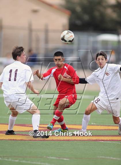Thumbnail 1 in Tucson High Magnet School @ Salpointe Catholic (Brandon Bean Kickoff Classic - Semifinal) photogallery.