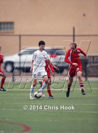 Thumbnail 3 in Tucson High Magnet School @ Salpointe Catholic (Brandon Bean Kickoff Classic - Semifinal) photogallery.