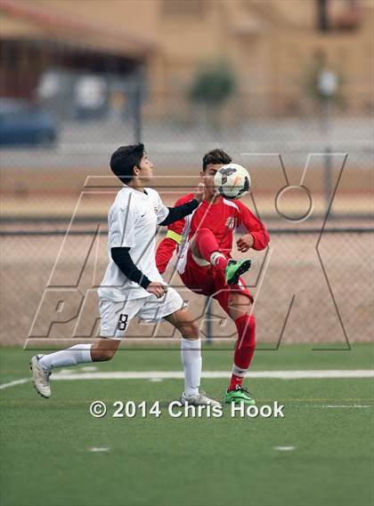Thumbnail 3 in Tucson High Magnet School @ Salpointe Catholic (Brandon Bean Kickoff Classic - Semifinal) photogallery.