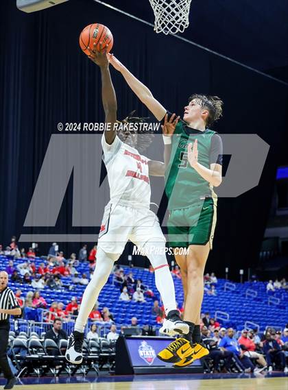 Thumbnail 2 in Cole @ Hitchcock (UIL 3A Basketball Semifinal) photogallery.