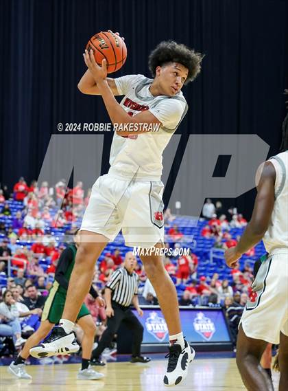 Thumbnail 1 in Cole @ Hitchcock (UIL 3A Basketball Semifinal) photogallery.
