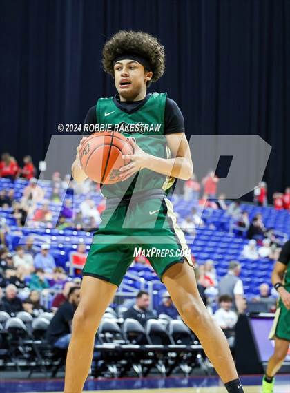 Thumbnail 3 in Cole @ Hitchcock (UIL 3A Basketball Semifinal) photogallery.