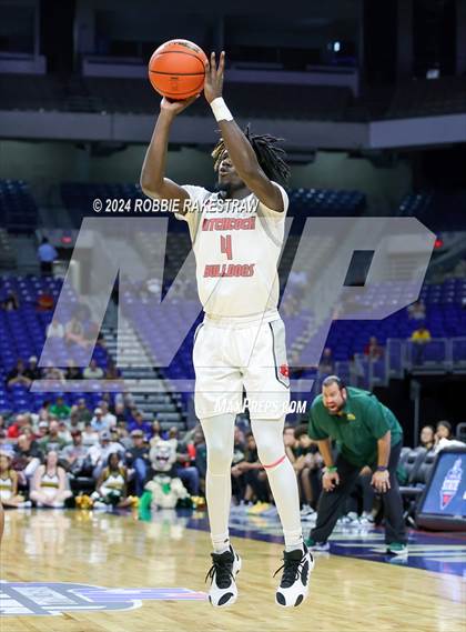 Thumbnail 1 in Cole @ Hitchcock (UIL 3A Basketball Semifinal) photogallery.