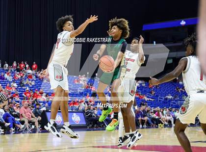 Thumbnail 1 in Cole @ Hitchcock (UIL 3A Basketball Semifinal) photogallery.