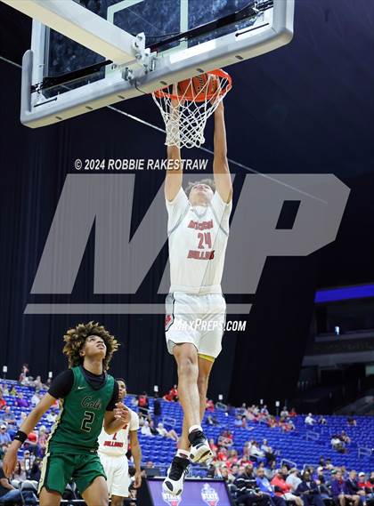 Thumbnail 3 in Cole @ Hitchcock (UIL 3A Basketball Semifinal) photogallery.