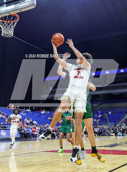 Thumbnail 2 in Cole @ Hitchcock (UIL 3A Basketball Semifinal) photogallery.