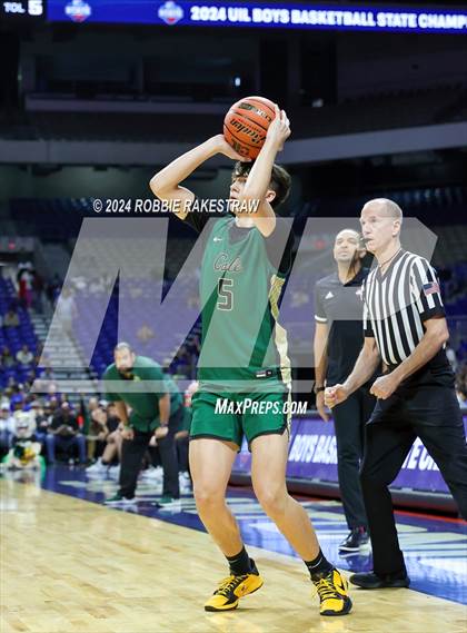 Thumbnail 1 in Cole @ Hitchcock (UIL 3A Basketball Semifinal) photogallery.