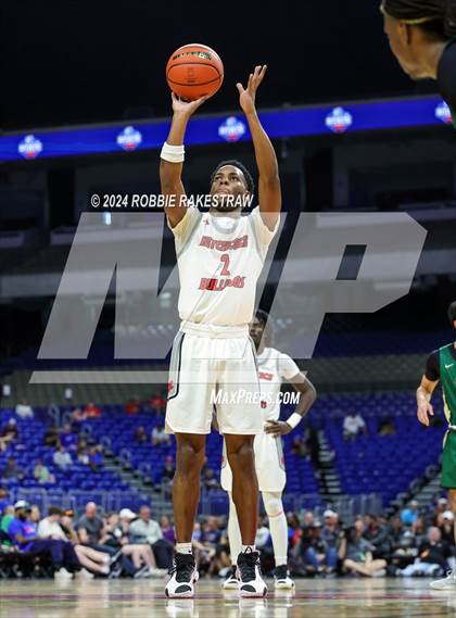 Thumbnail 2 in Cole @ Hitchcock (UIL 3A Basketball Semifinal) photogallery.