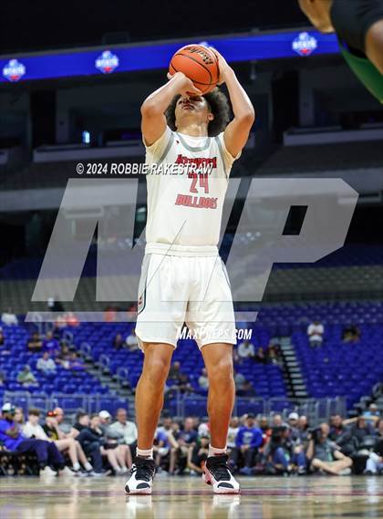 Thumbnail 1 in Cole @ Hitchcock (UIL 3A Basketball Semifinal) photogallery.