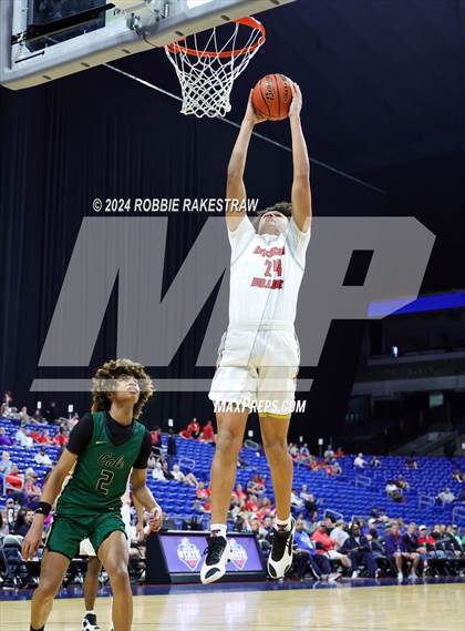 Thumbnail 2 in Cole @ Hitchcock (UIL 3A Basketball Semifinal) photogallery.