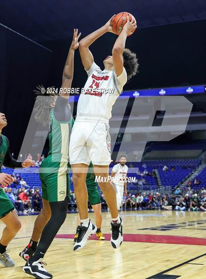 Thumbnail 2 in Cole @ Hitchcock (UIL 3A Basketball Semifinal) photogallery.