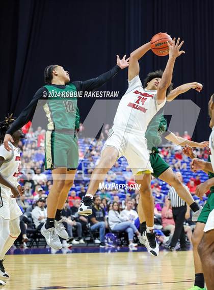 Thumbnail 2 in Cole @ Hitchcock (UIL 3A Basketball Semifinal) photogallery.