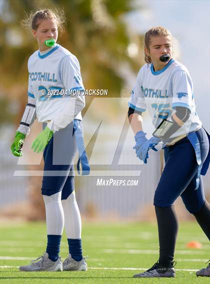 Thumbnail 3 in Virgin Valley vs Foothill (Lady Bulldogs Invitational) photogallery.