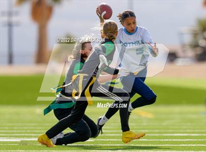 Thumbnail 2 in Virgin Valley vs Foothill (Lady Bulldogs Invitational) photogallery.