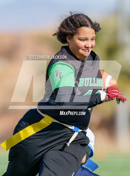 Thumbnail 2 in Virgin Valley vs Foothill (Lady Bulldogs Invitational) photogallery.