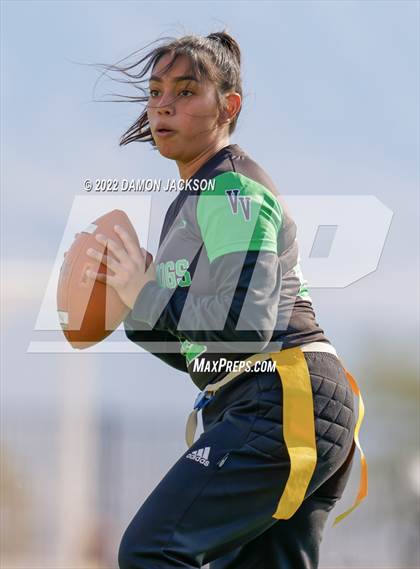 Thumbnail 3 in Virgin Valley vs Foothill (Lady Bulldogs Invitational) photogallery.