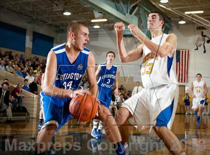 Thumbnail 2 in Covington Catholic @ Newport Central Catholic photogallery.