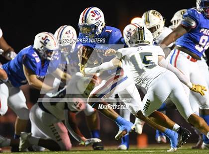 Thumbnail 3 in Holy Cross @ John Curtis Christian (LHSAA Round 1 Division 1 Playoff) photogallery.