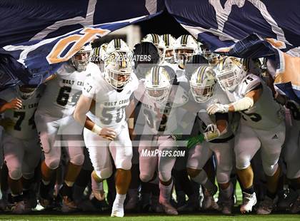 Thumbnail 3 in Holy Cross @ John Curtis Christian (LHSAA Round 1 Division 1 Playoff) photogallery.