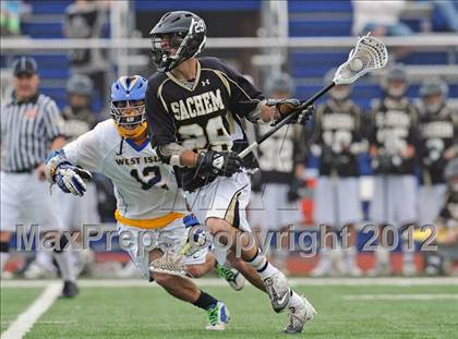 Thumbnail 3 in Sachem North @ West Islip (Section 11 Class A Semifinal) photogallery.