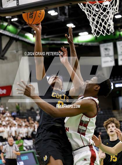 Thumbnail 3 in Cottonwood vs. Layton Christian Academy (UHSAA 4A Final) photogallery.