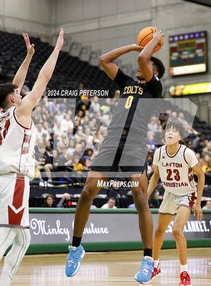 Thumbnail 3 in Cottonwood vs. Layton Christian Academy (UHSAA 4A Final) photogallery.