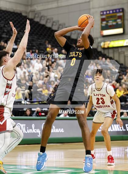 Thumbnail 2 in Cottonwood vs. Layton Christian Academy (UHSAA 4A Final) photogallery.