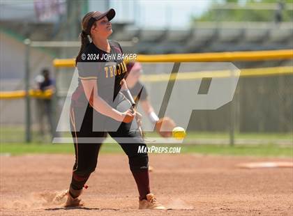 Thumbnail 2 in Boulder City vs. Pahrump Valley (NIAA 3A State Loser Semi) photogallery.