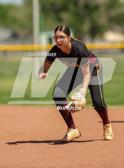 Thumbnail 1 in Boulder City vs. Pahrump Valley (NIAA 3A State Loser Semi) photogallery.