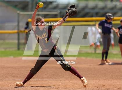 Thumbnail 1 in Boulder City vs. Pahrump Valley (NIAA 3A State Loser Semi) photogallery.