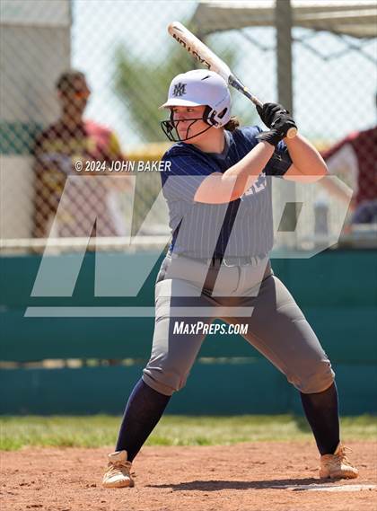 Thumbnail 2 in Boulder City vs. Pahrump Valley (NIAA 3A State Loser Semi) photogallery.