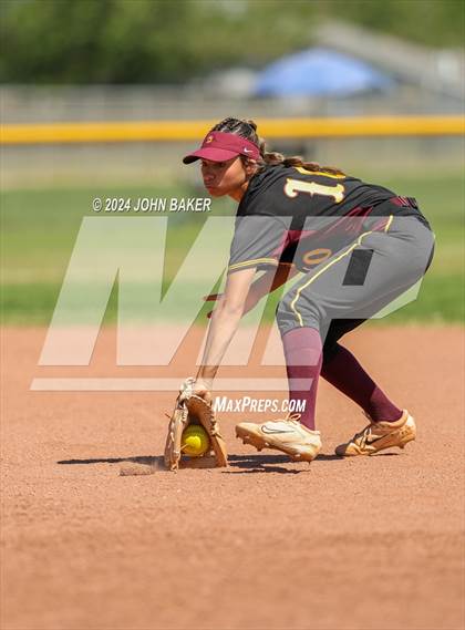 Thumbnail 1 in Boulder City vs. Pahrump Valley (NIAA 3A State Loser Semi) photogallery.