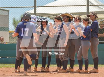 Thumbnail 2 in Boulder City vs. Pahrump Valley (NIAA 3A State Loser Semi) photogallery.