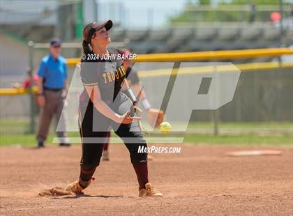 Thumbnail 1 in Boulder City vs. Pahrump Valley (NIAA 3A State Loser Semi) photogallery.