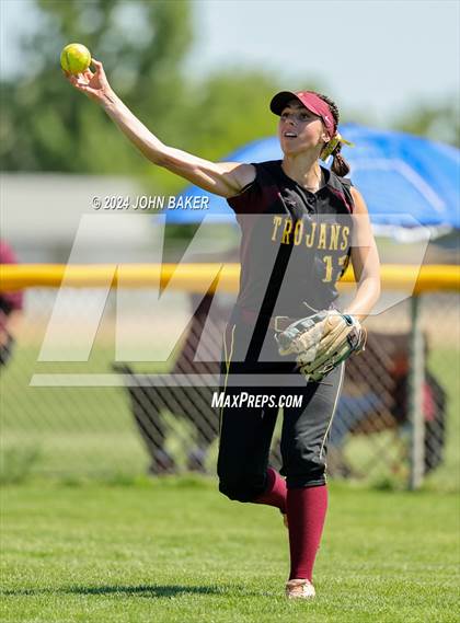 Thumbnail 1 in Boulder City vs. Pahrump Valley (NIAA 3A State Loser Semi) photogallery.