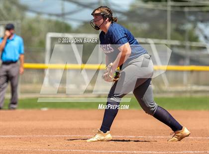 Thumbnail 2 in Boulder City vs. Pahrump Valley (NIAA 3A State Loser Semi) photogallery.