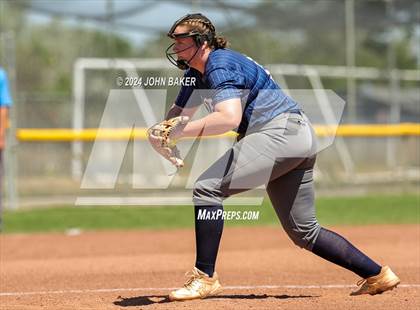 Thumbnail 1 in Boulder City vs. Pahrump Valley (NIAA 3A State Loser Semi) photogallery.